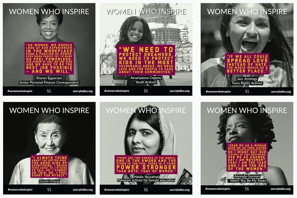 Inspiring women posts